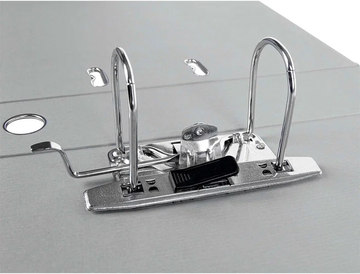 Liderpapel Archivador de Palanca Documenta Folio, Forrado PVC, Rado, Lomo 75mm, Compresor Metálico, Gris Liderpapel Archivador de Palanca Documenta Folio, Forrado PVC, Rado, Lomo 75mm, Compresor Metálico, Gris