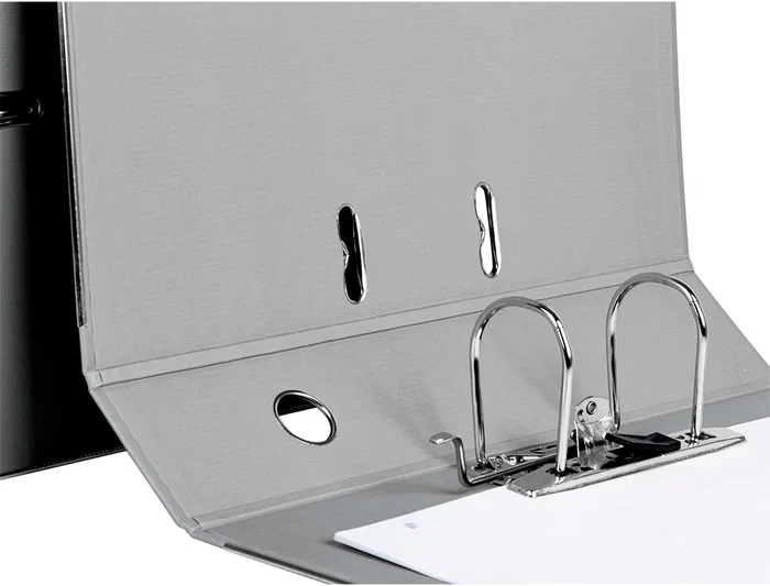 Liderpapel Archivador de Palanca Documenta Folio, Forrado PVC, Rado, Lomo 75mm, Compresor Metálico, Gris Liderpapel Archivador de Palanca Documenta Folio, Forrado PVC, Rado, Lomo 75mm, Compresor Metálico, Gris