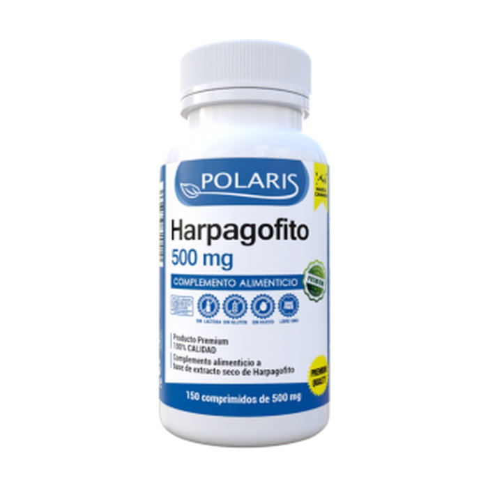 Polaris Harpagofito 500 mg 150 comprimidos Complemento Alimenticio para Articulaciones, Artritis y Reumatismo Polaris Harpagofito 500 mg 150 comprimidos Complemento Alimenticio para Articulaciones, Artritis y Reumatismo