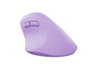 Natec Crake 2 Ratón Vertical Inalámbrico Bluetooth 5.2 + 2.4GHz Lavanda