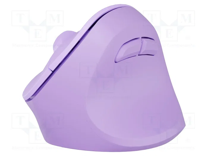Natec Crake 2 Ratón Vertical Inalámbrico Lavanda