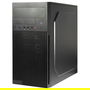 Inter-Tech IT-6521 Straight Micro Torre PC Negro Micro ATX Mini-ITX Hogar/Oficina