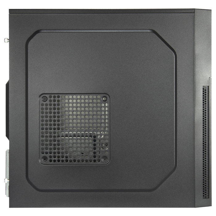 Inter-Tech IT-6521 Straight Micro Torre PC Negro Micro ATX Mini-ITX Hogar/Oficina