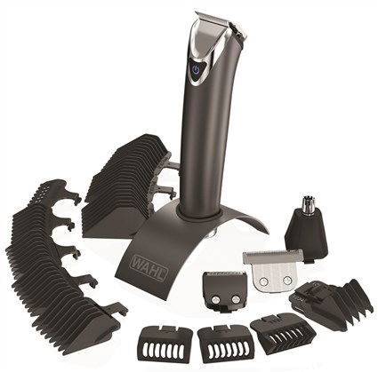 Wahl 9864-016 Afeitadora Corporal Advanced con y sin Cable, Acero Inoxidable, Batería de Litio, Carga Rápida