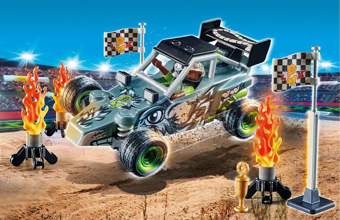 Playmobil Stuntshow Racer Coche con Piloto de Acrobacias Playmobil Stuntshow Racer Coche con Piloto de Acrobacias