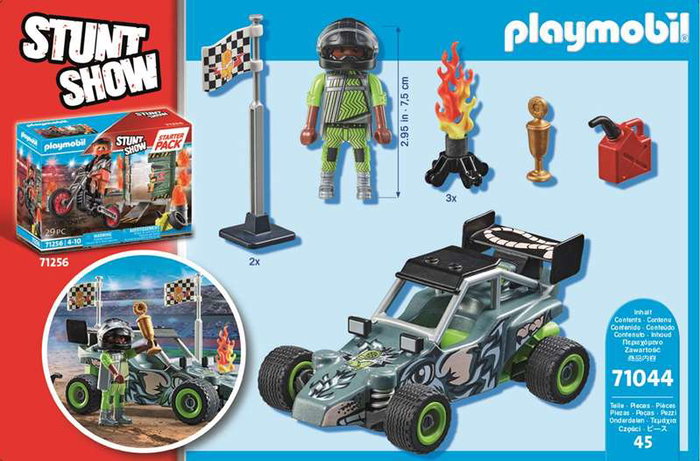 Playmobil Stuntshow Racer Coche con Piloto de Acrobacias Playmobil Stuntshow Racer Coche con Piloto de Acrobacias