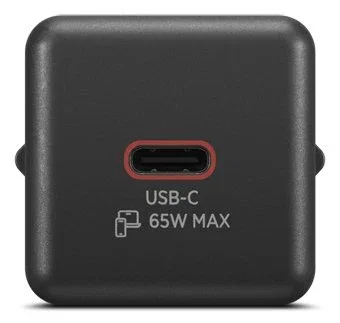Lenovo 40AW65WBEU Cargador USB-C de 65 W Negro Universal con 1 Puerto USB-C de Corriente Alterna Interna de 2 Piezas