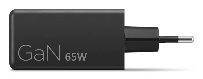 Lenovo 40AW65WBEU Cargador USB-C de 65 W Negro Universal con 1 Puerto USB-C de Corriente Alterna Interna de 2 Piezas
