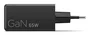 Lenovo 40AW65WBEU Cargador USB-C de 65 W Negro Universal con 1 Puerto USB-C de Corriente Alterna Interna de 2 Piezas