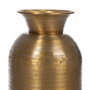 Jarrón Oro Viejo Metal Decoración 21 X 21 X 62,90 cm