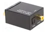 GEMBIRD Convertidor Digital-Analógico con RCA y Toslink