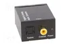 GEMBIRD Convertidor Digital-Analógico con RCA y Toslink