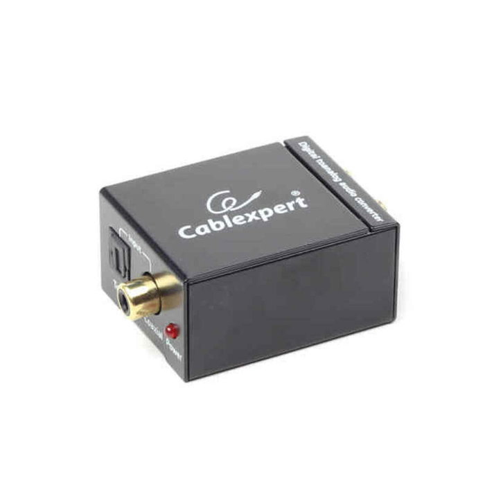 GEMBIRD Convertidor Digital-Analógico con RCA y Toslink