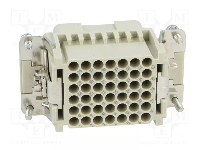 HARTING Han 42DD-BU-C Plantilla de contacto hembra Han® DD