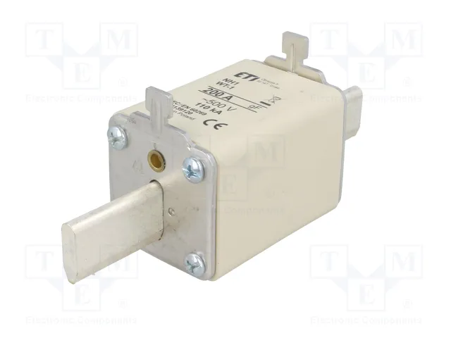 ETI POLAM Fusible de cartucho NH1 200A 500VAC ETI POLAM Fusible de cartucho NH1 200A 500VAC