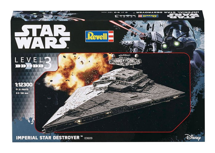 Star Wars Maqueta 1/12300 Imperial Star Destroyer 13 cm