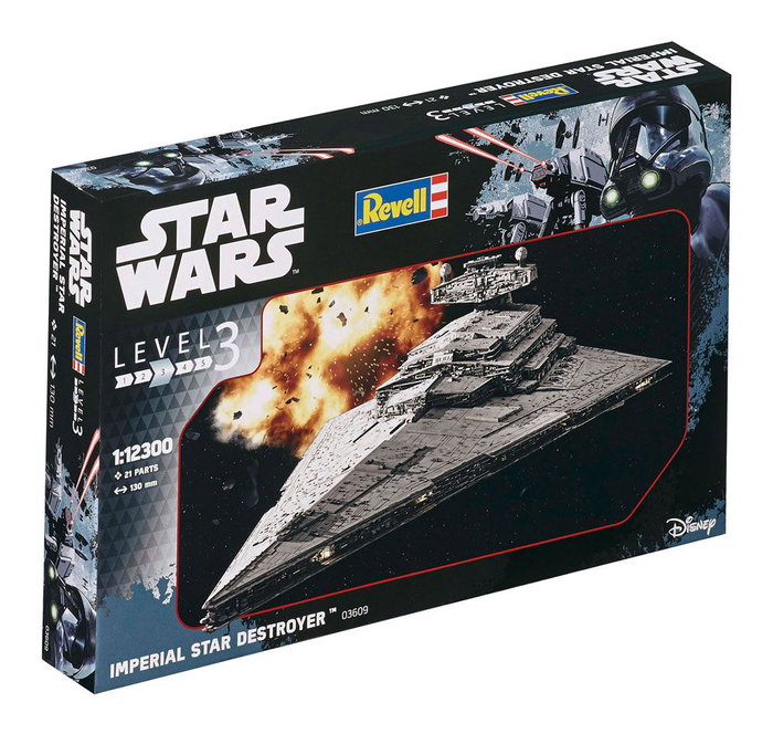 Star Wars Maqueta 1/12300 Imperial Star Destroyer 13 cm