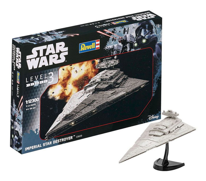 Star Wars Maqueta 1/12300 Imperial Star Destroyer 13 cm