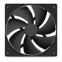 NZXT F140P Ventilador de Carcasa de 14 cm Negro