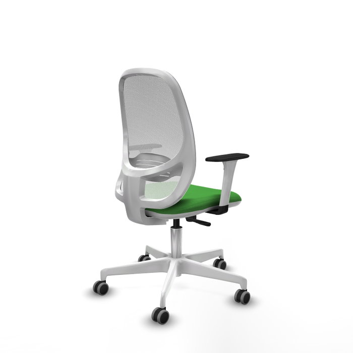 PIQUERAS Y CRESPO Silla de oficina Cilanco con mecanismo Sincro Verde y Blanco PIQUERAS Y CRESPO Silla de oficina Cilanco con mecanismo Sincro Verde y Blanco