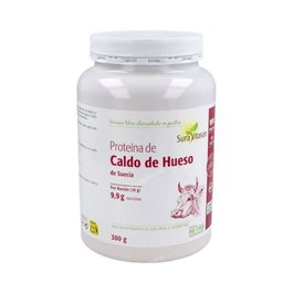 Sura Vitasan Proteína de Caldo de Hueso en Polvo 300g - Natural, >90% Proteína, Bovino Alimentado con Pasto