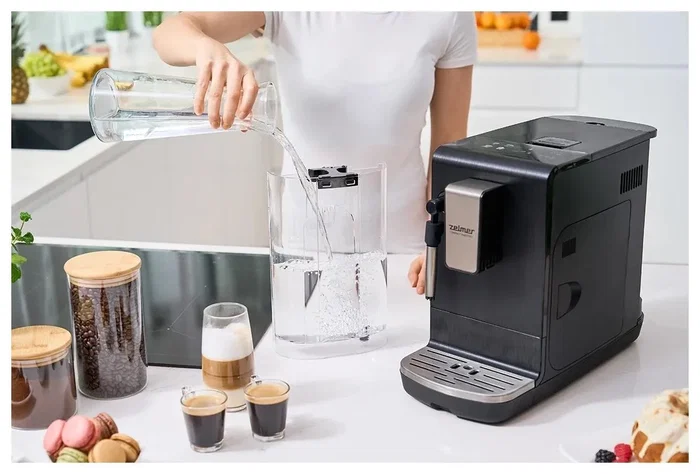 Zelmer Compact Maestro ZCM8110 Cafetera Superautomática Negro 1550W 20 bares