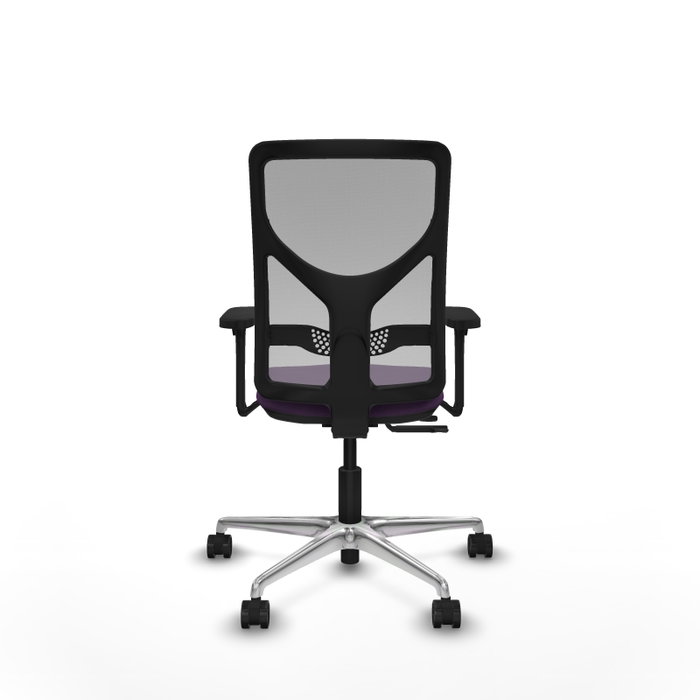 PIQUERAS Y CRESPO Silla de oficina Motilla con mecanismo Sincro/Traslack, Tela Morada y Malla Gris PIQUERAS Y CRESPO Silla de oficina Motilla con mecanismo Sincro/Traslack, Tela Morada y Malla Gris