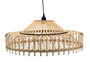 DKD Home Decor Lámpara de Techo Bambu Marron 61 x 31 x 61 cm