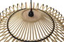 DKD Home Decor Lámpara de Techo Bambu Marron 61 x 31 x 61 cm