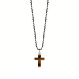 Collar Hombre LIU JO MLJ423 Plateado