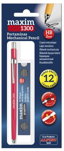 Alpino Maxim Portaminas 2.0 mm con Caja de Minas