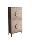 DKD Home Decor Armario Árabe 41 x 181 x 86 cm Marrón Claro / Marrón Oscuro