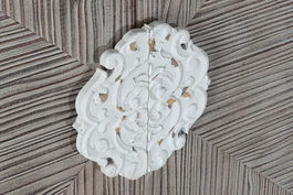 DKD Home Decor Armario Árabe 41 x 181 x 86 cm Marrón Claro / Marrón Oscuro