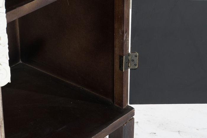 DKD Home Decor Armario Árabe 41 x 181 x 86 cm Marrón Claro / Marrón Oscuro