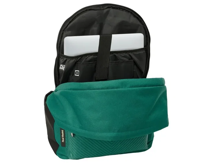 Safta Mochila para portátil 15,6'' Real Madrid 2ª Equipación 26/27 con USB Safta Mochila para portátil 15,6'' Real Madrid 2ª Equipación 26/27 con USB