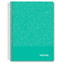 IMPREX Cuaderno Espiral Tapa PP A5 80H 90gr 4x4 Verde (Set de 4) SKU: B15634L5K2