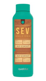 QUOKKA Botella Termo 630 ml Jade Green Sevilla - Etiqueta Personalizada