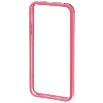 Hama Edge Protector funda para iPhone 5, Rosa y Transparente Hama Edge Protector funda para iPhone 5, Rosa y Transparente