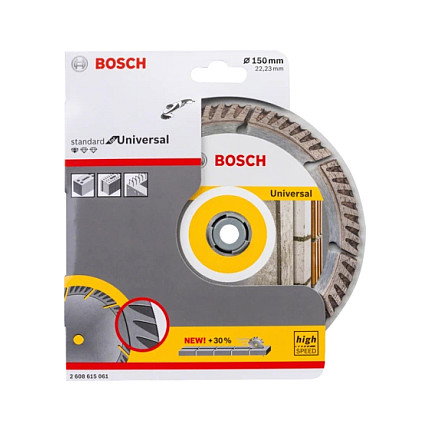 Bosch DIA-TS 150x22.23 Stnd. para velocidad universal