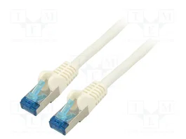 GOOBAY Patch cord S/FTP Cat 6a RJ45 15m blanco