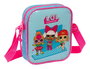 Bolso Bandolera LOL Surprise! Divas Azul 16 x 18 x 4 cm