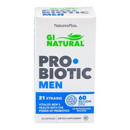 NATURES PLUS GI NATURAL probiotic men 30cap.