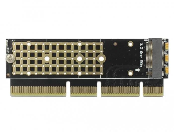 DeLOCK 90303 Tarjeta de expansión PCIe a 1 x NVMe M.2 Key M DeLOCK 90303 Tarjeta de expansión PCIe a 1 x NVMe M.2 Key M