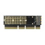 DeLOCK 90303 Tarjeta de expansión PCI Express x16 a 1 x NVMe M.2 Key M