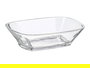 Vivalto Bandeja Aperitivo Transparente Vidrio 19.5 x 14 cm (Set de 24)
