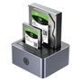 Unitek y-3026gy01-eu base de conexión para disco duro usb 3.2 gen 1 (3.1 gen 1) type-b gris