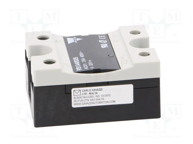 CARLO GAVAZZI RS1A40D25 Relé de semiconductor monofásico 25A 42-440VAC