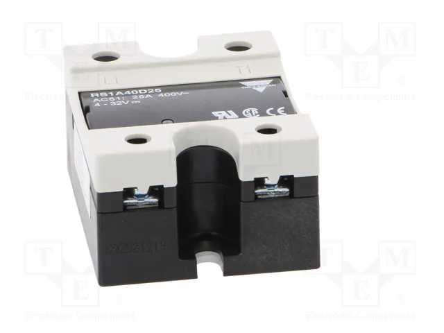 CARLO GAVAZZI RS1A40D25 Relé de semiconductor monofásico 25A 42-440VAC