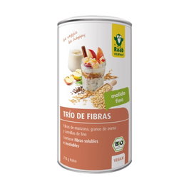 Raab Trio de Fibras Manzana+Avena+Lino BIO 210grs Complemento Alimenticio