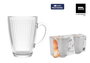 La Mediterranea Set 2 Tazas Café con Leche Lines Naira 21 cl (36 Cajas)